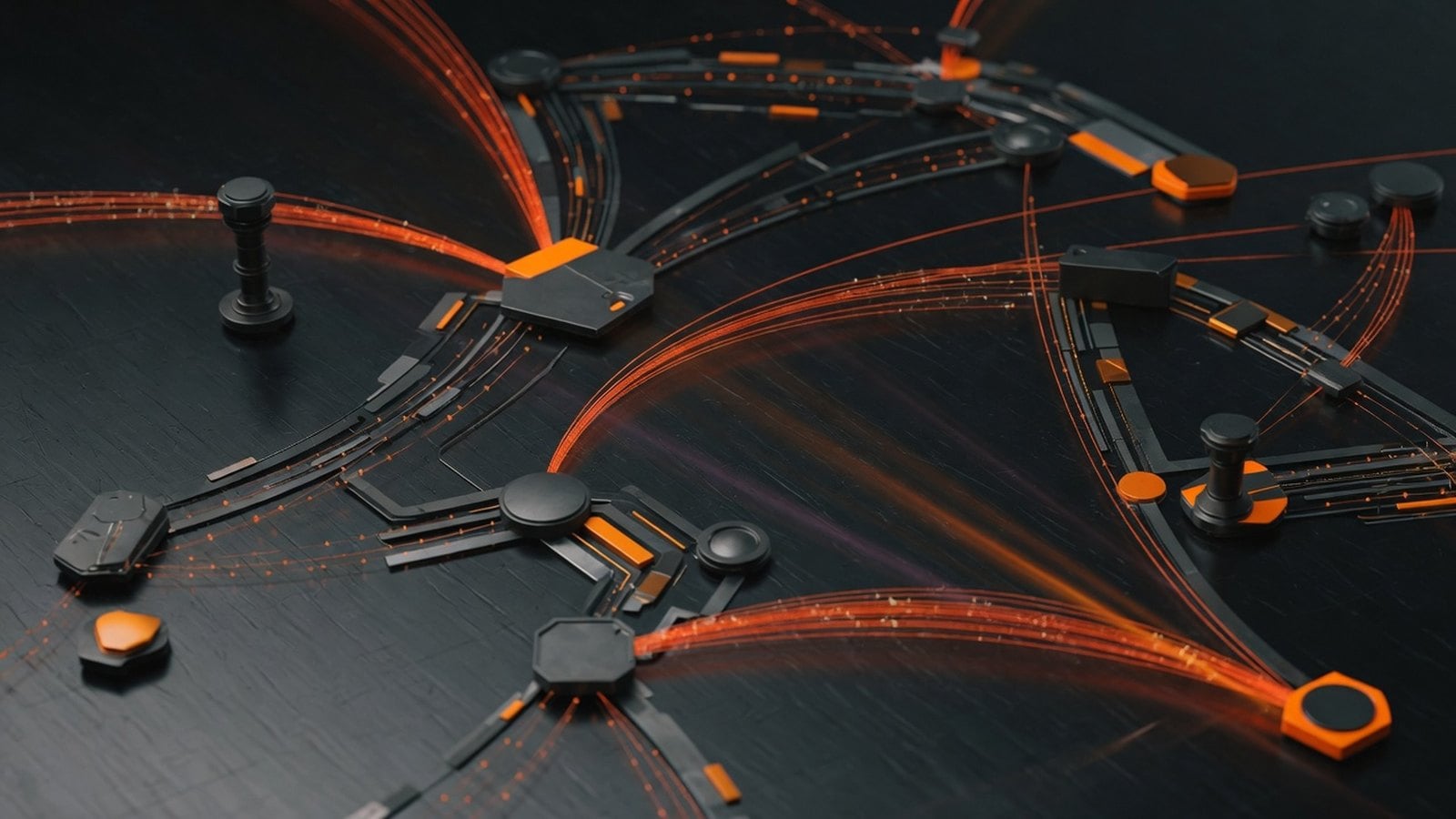 Abstract visualization of workflow automation